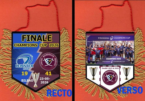 Fanion rugby finale - rugby,