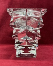 BACCARAT TOTEM CRYSTAL VASE