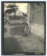 Cuba, La Habana (Havana), Niño cubano Vintage print  Tirage platine  10x13 