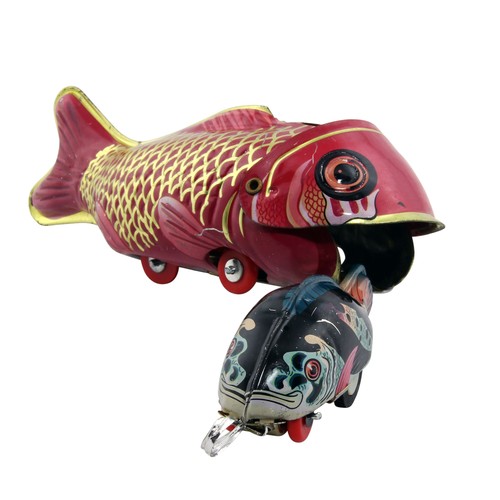 Jouet étain poisson - le,