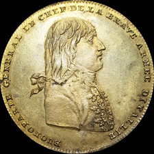 Germany France Unc 1796 Gilt
