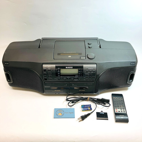 Aiwa csd sr6 boombox bluetooth - aiwa,