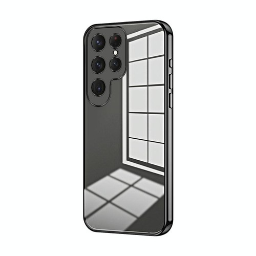 étui transparent noir plaqué - Étui,