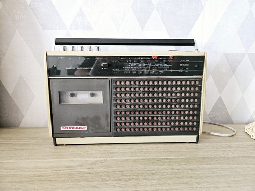 Radio cassette schneider - radio,