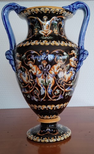Vase gien début xxe - vase, en