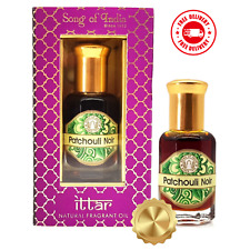 Patchouli noir pur ittar natural fragrant oil song india longue durée 10ml