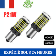 2x Ampoules P21W LED Canbus