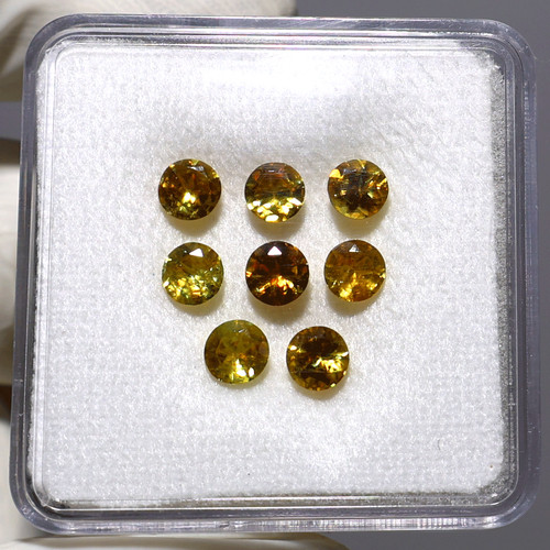 Pierres précieuses rondes - 8,
