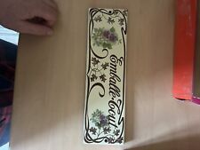 Plaque Émaillé Décor Art