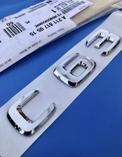 LOGO MERCEDES C63 AMG CLASSE C CL CLA SIGLE BADGE ORIGINAL A2198171015 63 CLS