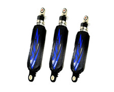 Couvre amortisseurs VTT noir