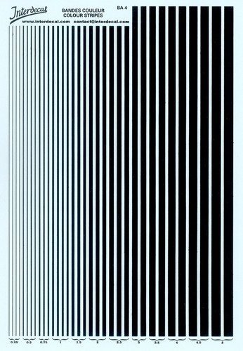 Bandes 25mm 5mm - bandes, 0,25mm-5mm