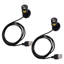 Projecteur LED sur pied pour armoire, 2 pièces, vitrine de bijoux, petit spot