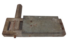 Crécelle d’alerte aux gaz terrain Normandie 1944 GB WW2 anglais