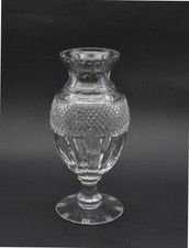 Baccarat ? Saint-Louis? vase médicis cristal taillé diamant XXe crystal Vase