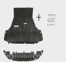 POUR RENAULT MEGANE III 2008- KIT PLAQUE COUVERCLE CACHE PROTECTION SOUS MOTEUR