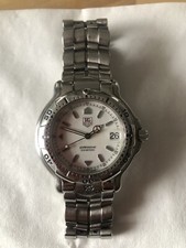 Montre Tag Heuer Série 6000 Homme 39 mm WH1211 Quartz Année 1997 Très Bon État