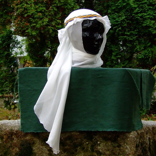 Tenue médiévale voile - tenue, et