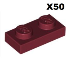 Lego ® Lot 50 Plaques Simple