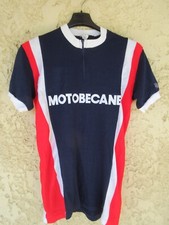 Maillot cycliste MOTOBECANE vintage KOPA HEURTEFEU shirt trikot maglia jersey M