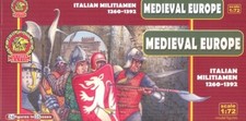 Ultima Ratio UR7211 - 1/72 Italien Militiamen, 1260-1392 - Neuf