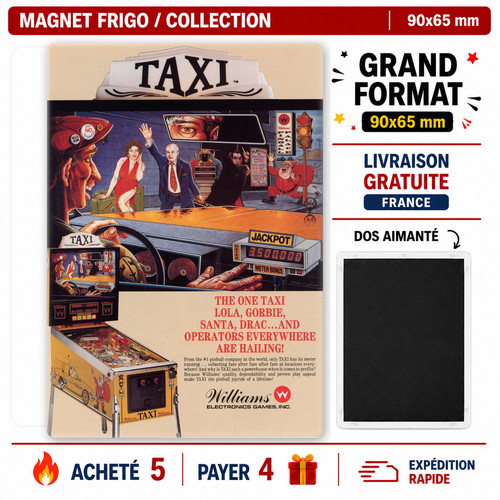 Magnet frigo flipper - magnet,