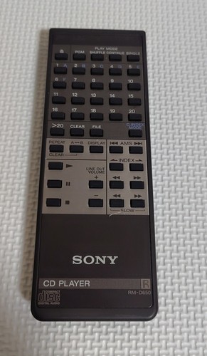 Testé sony d650 lecteur cd - rm-d650,