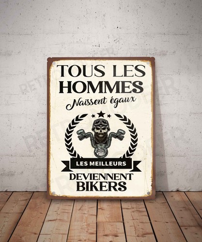 Plaque métal vintage - , trophée