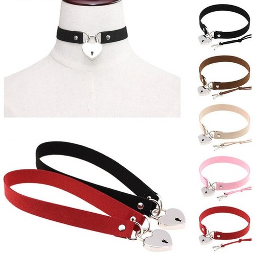 Sexy collier coeur soumise - sexy,