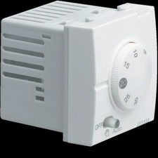 Hager SYSTO WS314 - Thermostat Electronique Fil Pilote 6 Ordres Blanc 