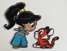 Pixel art perles a repasser - perles,
