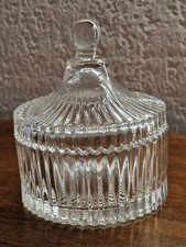 Bonbonnière Vintage En Verre, Coupe À Sucre, Boîte Déco Cuisine, Table...