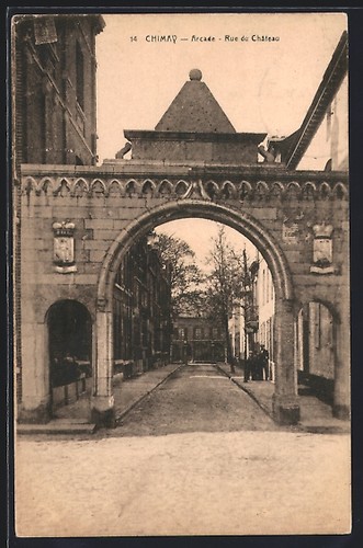 Cpa chimay arcade rue - arcade,, du