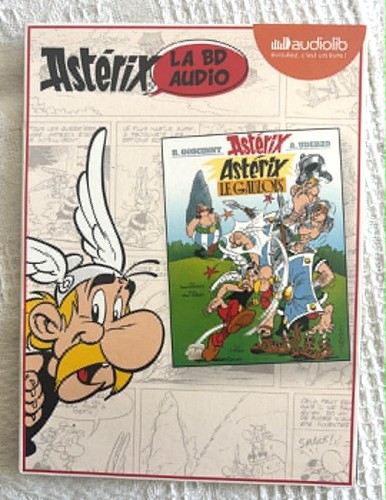 Livre audio asterix - livre,