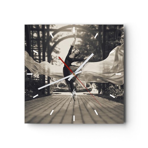 Horloge murale verre - horloge,