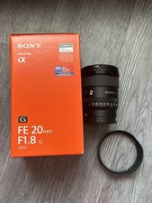 Sony FE 20mm f/1,8 G objectif