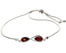 925 Argent Sterling & Ambre
