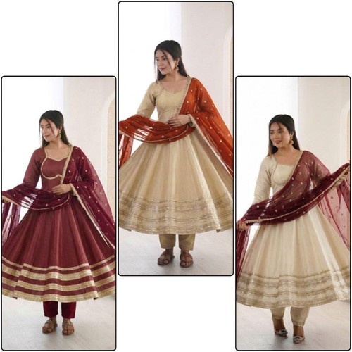 Robe anarkali - robe, indienne