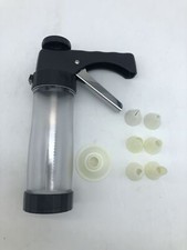 Presse à biscuits ergonomique inox 16 plaques 6 buses facile à nettoyer