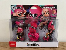 Amiibo coffret SPLATOON - Octoling Boy Girl & Octopus - NEUF - Nintendo Switch