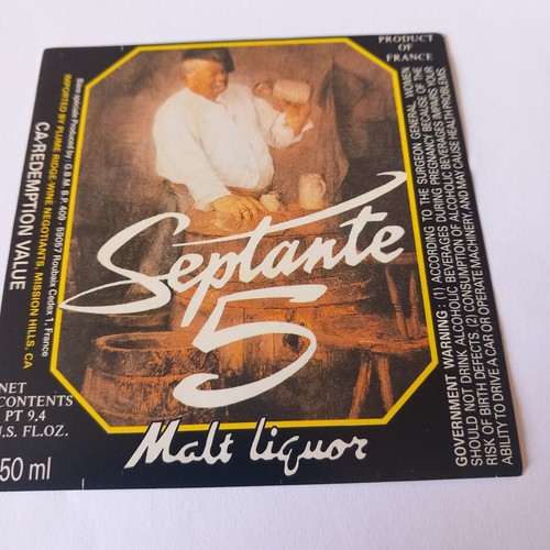 Etiquette bière septante - etiquette,