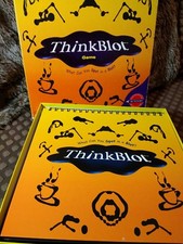 Jeu Thinkblot Think Blot Mattel 2001 Pictionary jeu de société complet