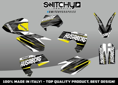 Set adesivi grafiche black - adesivi,