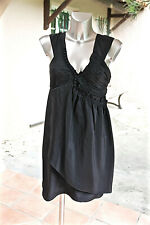 SANDRO luxueuse robe drapée