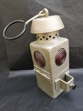 Lampe lanterne a pétrole de charriot de mines mineur idéal pour collectionneur