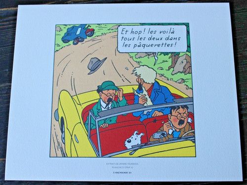 Litho libris tintin - litho,