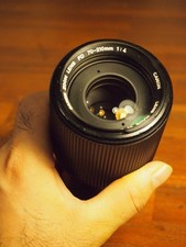 Canon FD 70-210mm f/4 Zoom Téléphoto f4 nFd- Read description