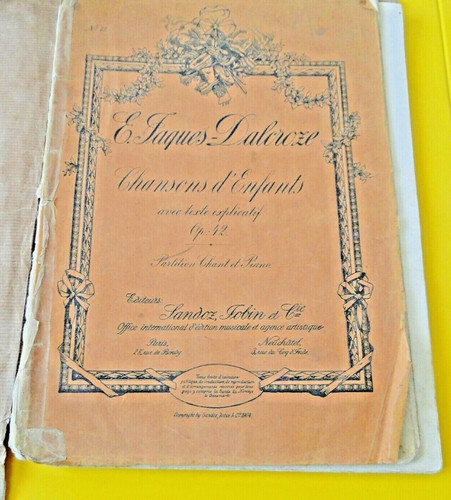 Livre emile jacques dalcroze - jacques,