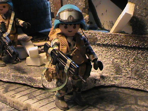 Playmobil custom soldat - playmobil,