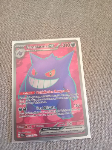 Carte pokémon ectoplasma ex - carte,